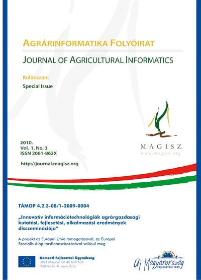 					View Vol. 1 No. 3 (2010): Journal of Agricultural Informatics
				